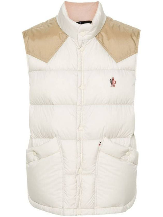 Men s Veny Down Vest White Beige - MONCLER - BALAAN 1