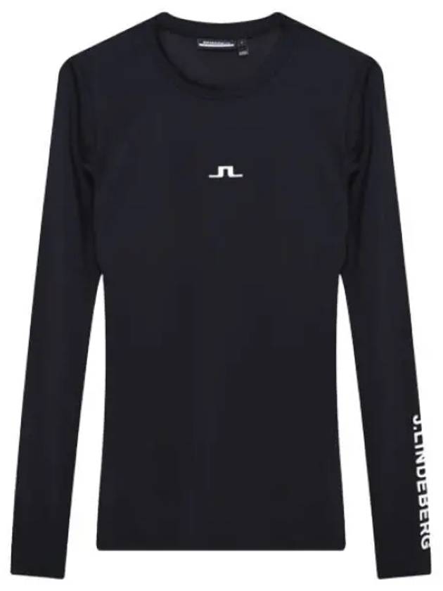 Women s Tecla Crew Neck Top Long Sleeve T Shirt Golf Tee - J.LINDEBERG - BALAAN 1