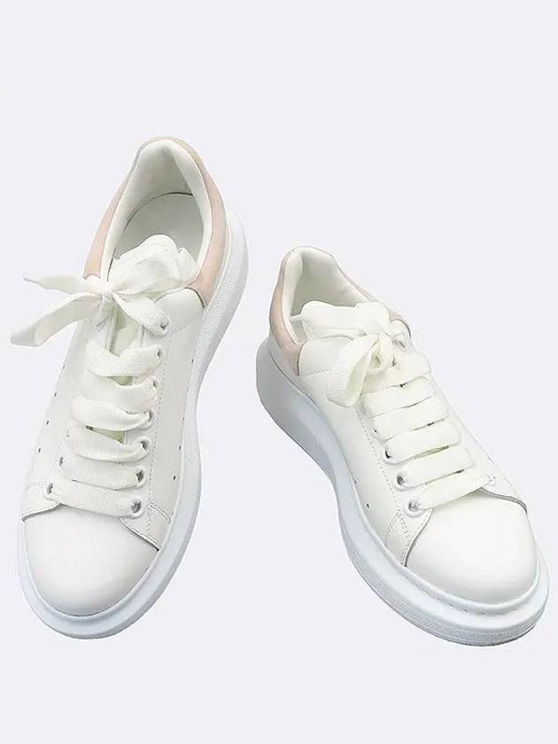 553770 White color leather oversole women s sneakers 37 - ALEXANDER MCQUEEN - BALAAN 1