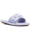 leather slippers purple - ASH - BALAAN.