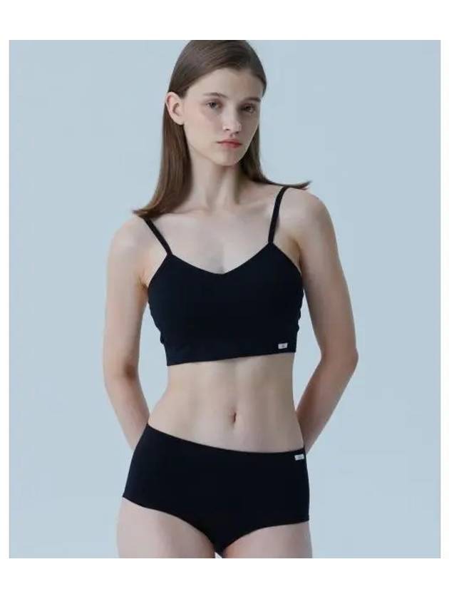 UNDERWEAR Seamless Cozy Camisole Bra FI4ITG1101FBLK - FILA - BALAAN 1