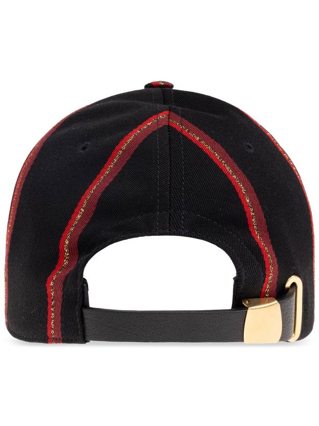 Alexander McQueen Baseball Cap, Men's, Black - ALEXANDER MCQUEEN - BALAAN 3