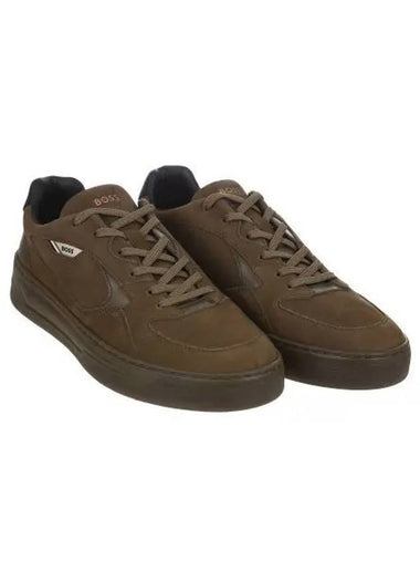 Baltimore leather mix low top sneakers 50529516 301 - BOSS - BALAAN 1