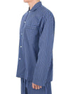 Poplin Striped Pajamas Long Sleeve Shirt - TEKLA - BALAAN 3