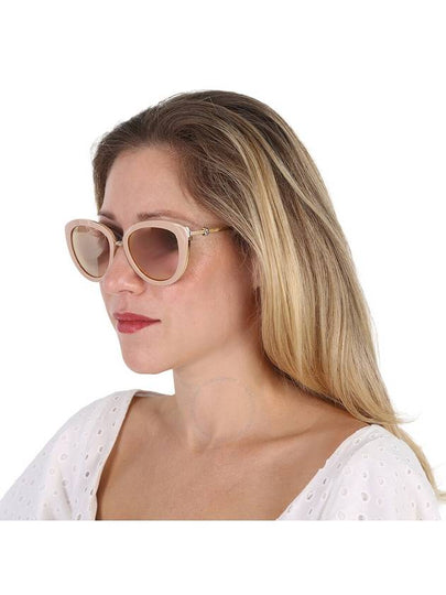 Cartier Brown Rose Gold Mirror Cat Eye Ladies Sunglasses CT0247S 004 54 - CARTIER - BALAAN 2