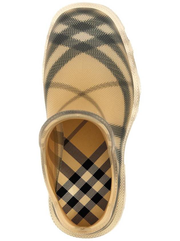 Burberry Check Ankle Boots - BURBERRY - BALAAN 4