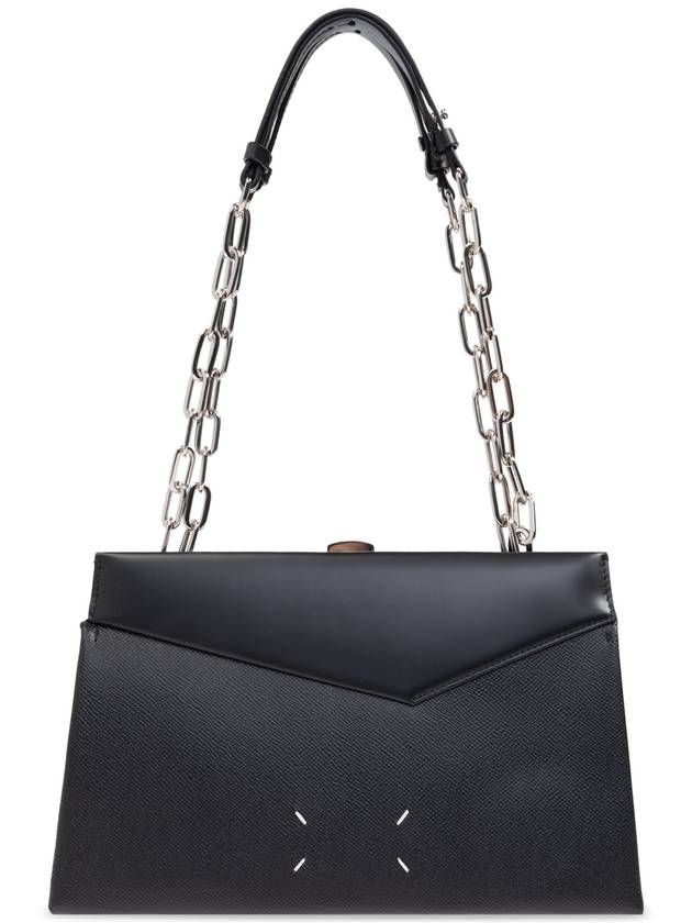 Maison Margiela Shoulder Bag Snatched Medium, Women's, Black - MAISON MARGIELA - BALAAN 3