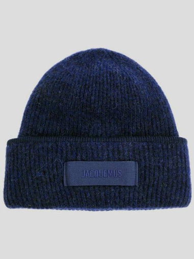 The Gros Grain Beanie Navy - JACQUEMUS - BALAAN 1