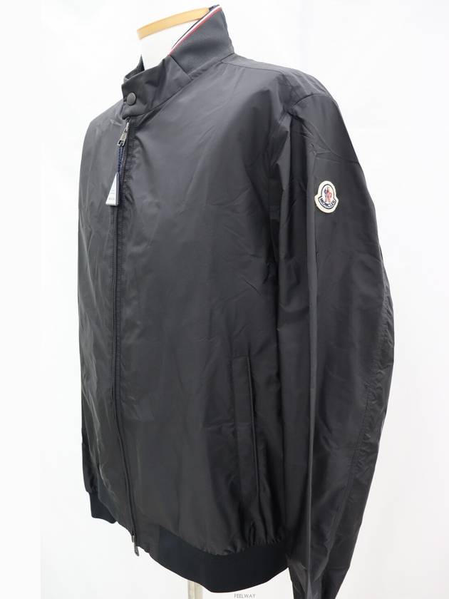 Reppe Rain Jacket Black - MONCLER - BALAAN 6