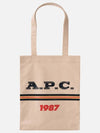 1987 Lou Tote Bag Beige - A.P.C. - BALAAN 1