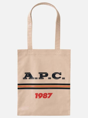 1987 Lou Tote Bag Beige - A.P.C. - BALAAN 1