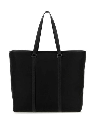 Re-Nylon Saffiano Tote Bag Black - PRADA - BALAAN 1