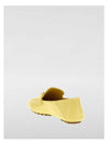 Baguette Leather Driving Shoes Yellow - FENDI - BALAAN 4