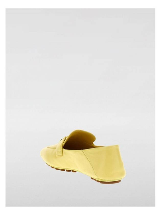 Baguette Leather Driving Shoes Yellow - FENDI - BALAAN 4