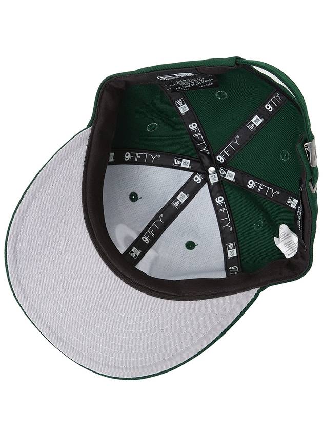 Initial Retro Crown 9 Fifty Snapback Green - REPRESENT - BALAAN 7