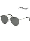 Eyewear Round Sunglasses Silver - S.T. DUPONT - BALAAN 3