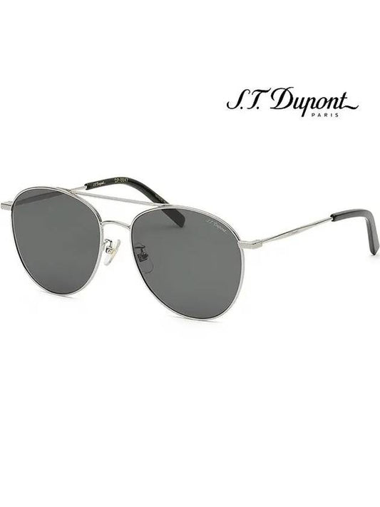 Eyewear Round Sunglasses Silver - S.T. DUPONT - BALAAN 2
