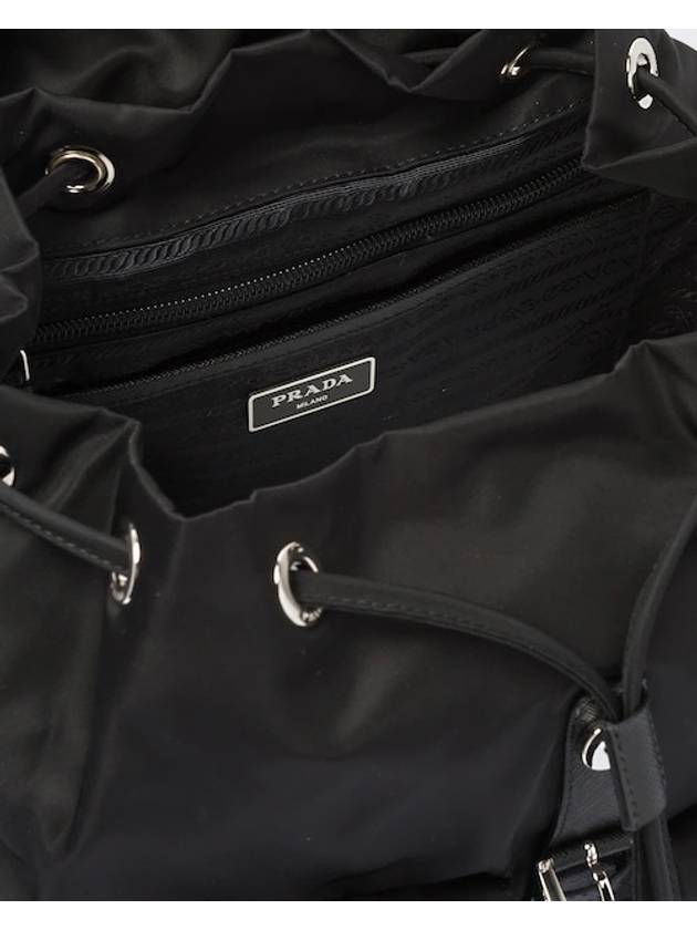 Re-Nylon Medium Backpack Black - PRADA - BALAAN 5