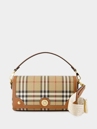 Check Shoulder Bag Beige - BURBERRY - BALAAN 2