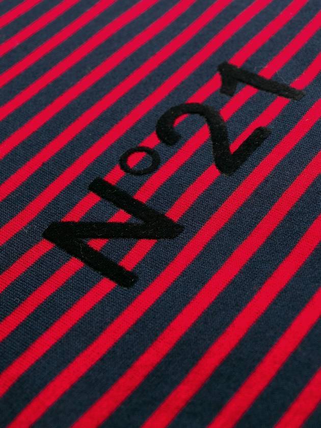 black&red striped T-shirt - Nº 21 - BALAAN 6