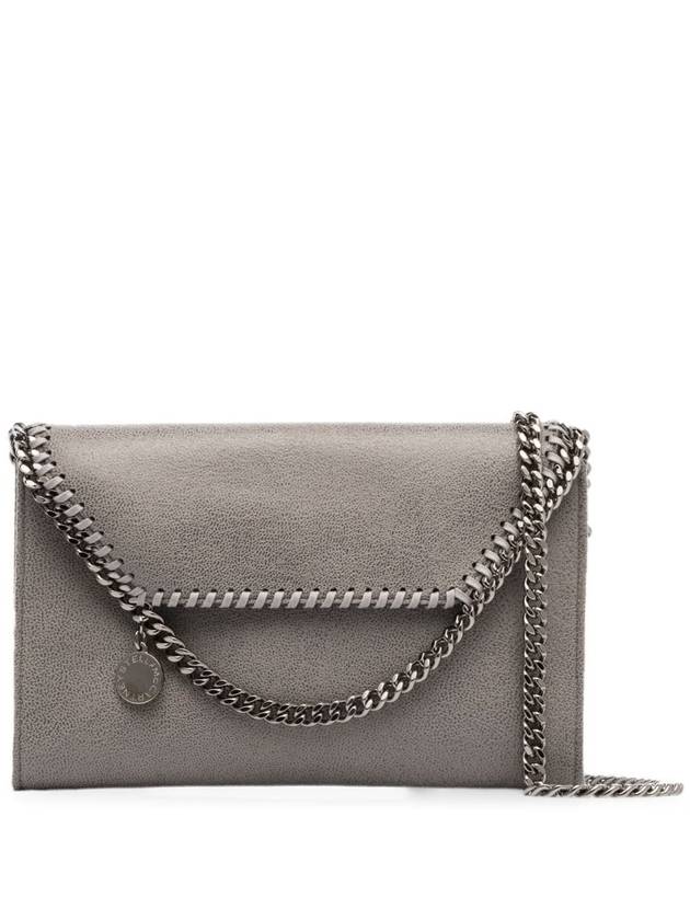 silver Falabella mini shoulder bag light gray - STELLA MCCARTNEY - BALAAN 2