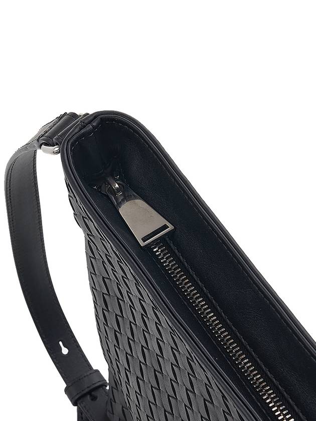 Intrecciato Cross Bag Black - BOTTEGA VENETA - BALAAN 9