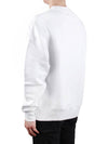 Logo Print Sweatshirt White - AMI - BALAAN 5