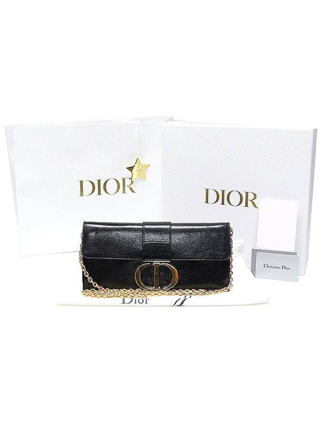 M9206UMPK M900 Black Lambskin 30 MONTAIGNE Montaine Clutch Cross Bag - DIOR - BALAAN 2