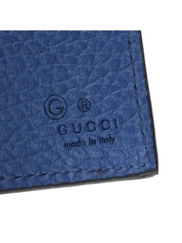 GG Interlocking Two Tone Half Wallet Black - GUCCI - BALAAN 8