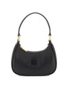 Softy Padded Shoulder Bag Black - MIU MIU - BALAAN 1