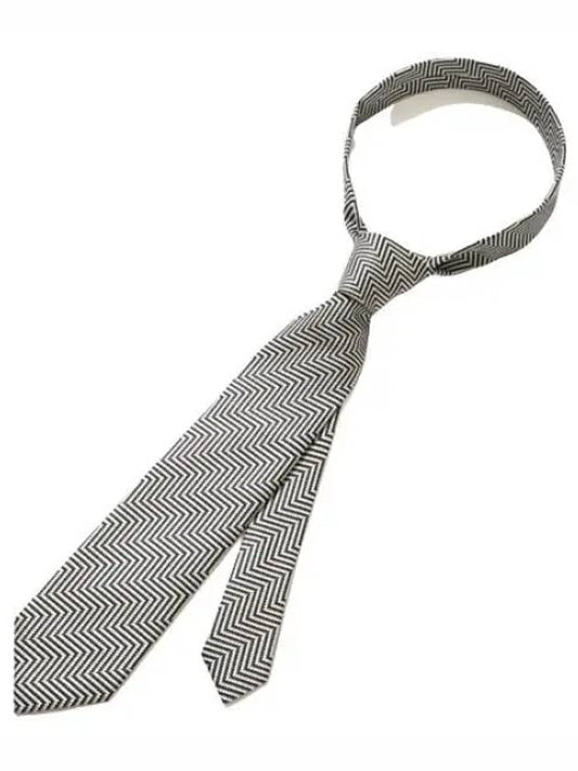 pattern silk tie men - TOM FORD - BALAAN 1