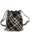 Mini check print bucket bag 8095057 - BURBERRY - BALAAN 4