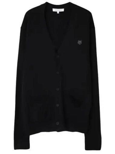 Cardigan Foxhead Patch Regular - MAISON KITSUNE - BALAAN 1