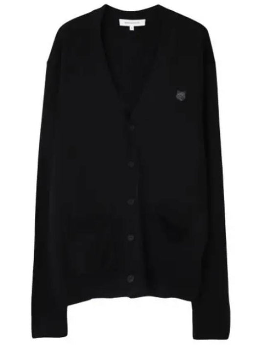 Foxhead Patch Regular Cardigan Men - MAISON KITSUNE - BALAAN 1