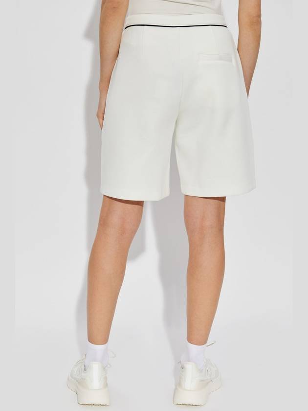 ADIDAS Originals Logo Shorts, Women's, White - ADIDAS ORIGINALS - BALAAN 4