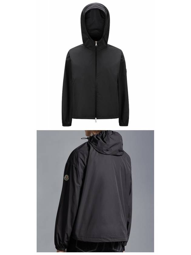 TYX Rain Hooded Jacket Black - MONCLER - BALAAN 5