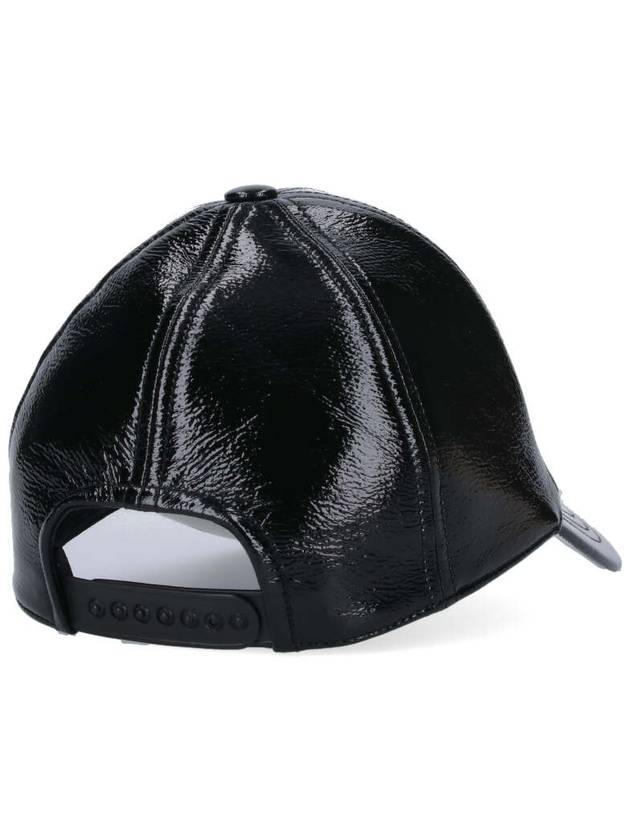 Signature Reedition Vinyl Ball Cap Black - COURREGES - BALAAN 3