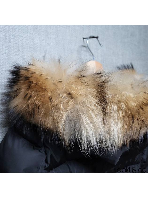 Women Khloe Fox Fur Padding Black - MONCLER - BALAAN 8