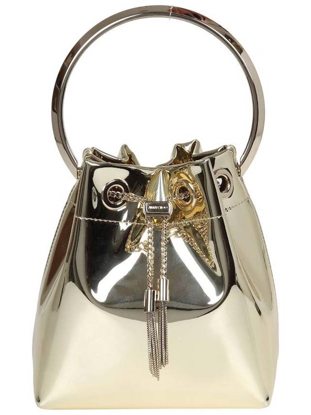 Jimmy Choo Metallic Leather Bucket - JIMMY CHOO - BALAAN 1