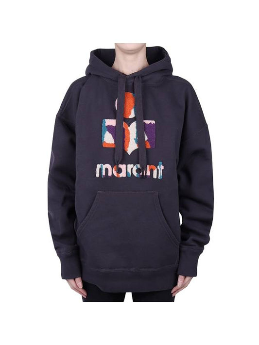 Women's Mansell Brushed Hoodie Fade Night SW0001FA A3M35E 30FN - ISABEL MARANT - BALAAN 1