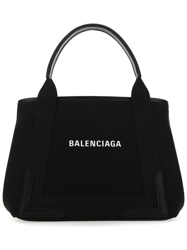 Cabas Logo Canvas Small Tote Bag Black - BALENCIAGA - BALAAN 2