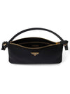 Triangle Logo Pouch Shoulder Bag Black - PRADA - BALAAN 4