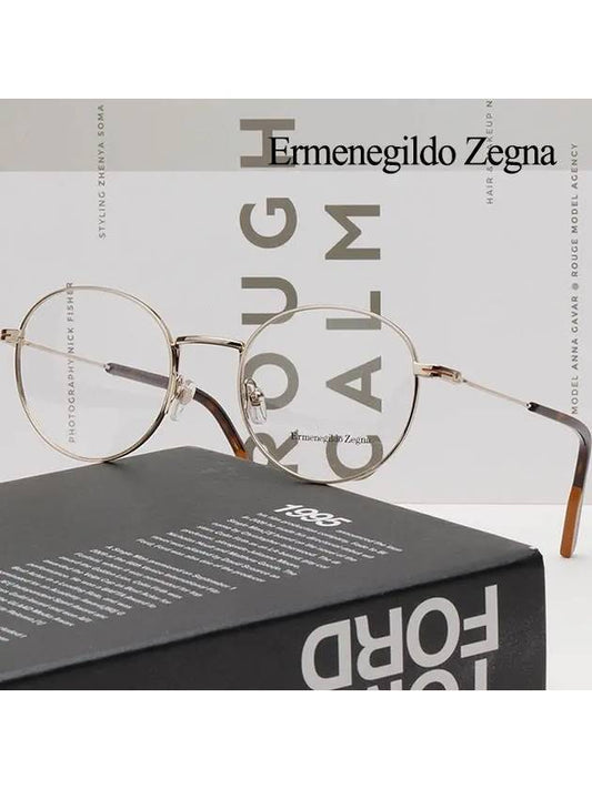 Zegna glasses frame EZ5167 032 metal frame gold - ERMENEGILDO ZEGNA - BALAAN 2