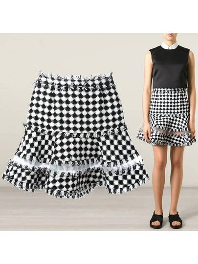 11th Anniversary Bouclé Flare Skirt 1841MDD02 154152 99 - MSGM - BALAAN 2