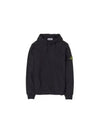 Wappen Patch Classic Fleece Hoodie Black - STONE ISLAND - BALAAN 2