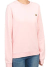 Fox Head Patch Regular Sweatshirt Pink - MAISON KITSUNE - BALAAN 5