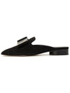 Ferragamo LEA NERO 0763124 Women s Mule Loafers Foot C - SALVATORE FERRAGAMO - BALAAN 4