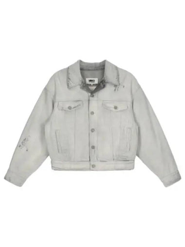 MM6 sports jacket white - MAISON MARGIELA - BALAAN 1