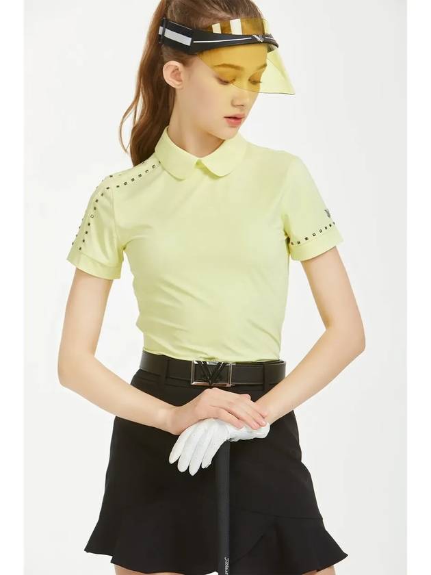 Rondi shoulder stud collar tieNF04STS816YW - NEVERMINDALL - BALAAN 2