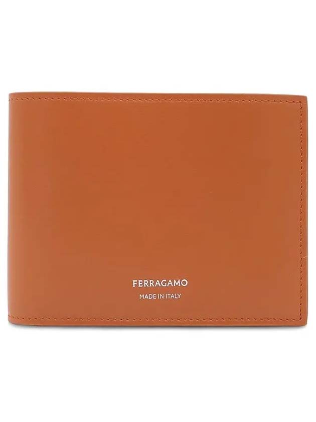 Classic Half Wallet Terracotta - SALVATORE FERRAGAMO - BALAAN 3